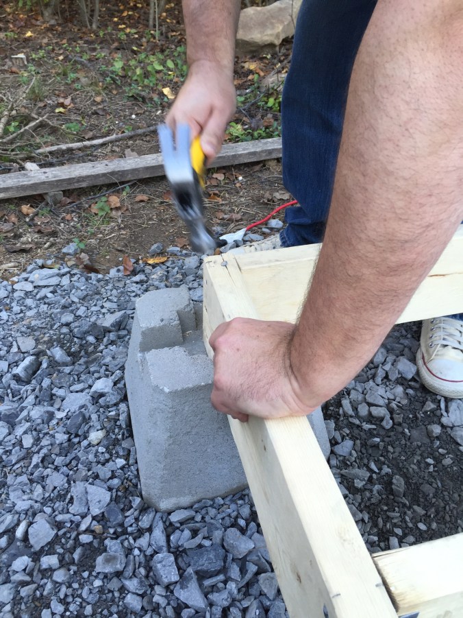 reinforcing the frame