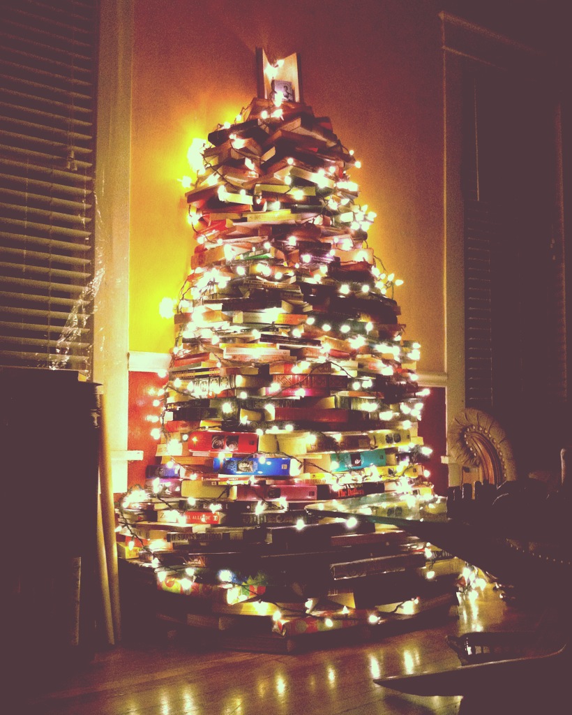 Book Christmas Tree
